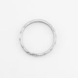 Anillo Churumbela Circonita 1.55g / T6 Oro Blanco 18K