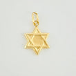Dije Estrella de David 0.5g / 2cm Oro Amarillo 18K