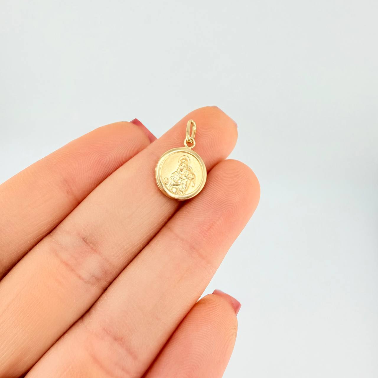 Dije Virgen del Carmen 0.6g / 1.8cm Oro Amarillo 18K