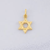 Dije Estrella de David 0.35g / 1.6cm Oro Amarillo 18K