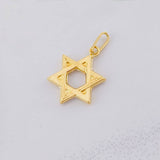 Dije Estrella de David 0.4g / 1.6cm Oro Amarillo 18K