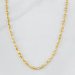 Cadena Rustica Burbuja 9.95g / 55cm / 3.3mm Oro Amarillo 18K