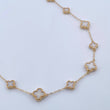 Cadena Trebol 8.8gr / 45.2cm / Electroestatico Oro Amarillo 18K &