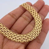 Pulso Chino 15.9gr / 21.9cm / 9.1mm Oro Amarillo +0 18K &