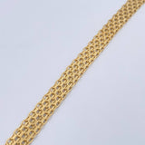 Pulso Chino 15.9gr / 21.9cm / 9.1mm Oro Amarillo +0 18K &