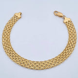 Pulso Chino 15.9gr / 21.9cm / 9.1mm Oro Amarillo +0 18K &