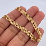 Pulso Chino 5.85gr / 20.2cm / 4.6mm Oro Amarillo +0 18K &