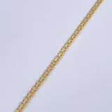Pulso Chino 2.4gr / 18.6cm / 3.3mm Oro Amarillo +1 18K &