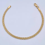 Pulso Chino 2.4gr / 18.6cm / 3.3mm Oro Amarillo +1 18K &