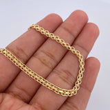 Pulso Chino 2.4gr / 18.6cm / 3.3mm Oro Amarillo +1 18K &