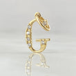Dije Letra G Silueta 0.7gr / 2cm / Oro 18K