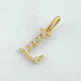 Dije Letra L Silueta 0.65gr / 2cm / Oro 18K