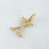 Dije Letra X Silueta 0.85gr / 2cm / Oro 18K
