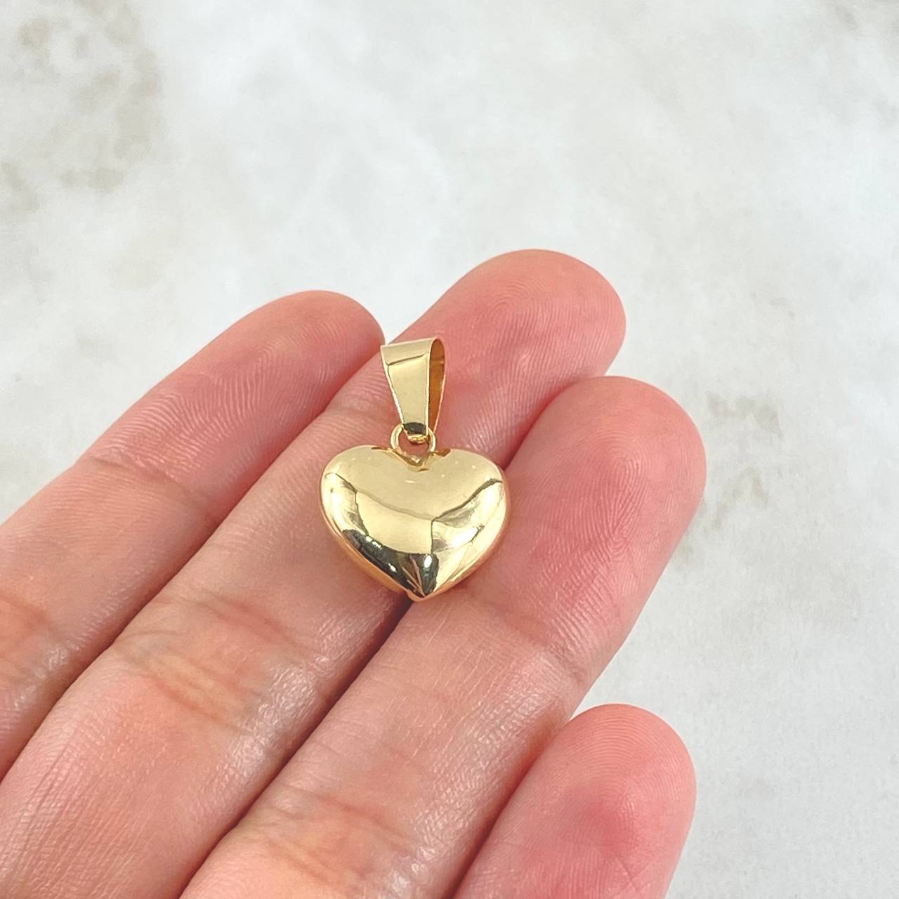 Dije Corazon 1.1gr / 2.3cm / Oro 18K ©