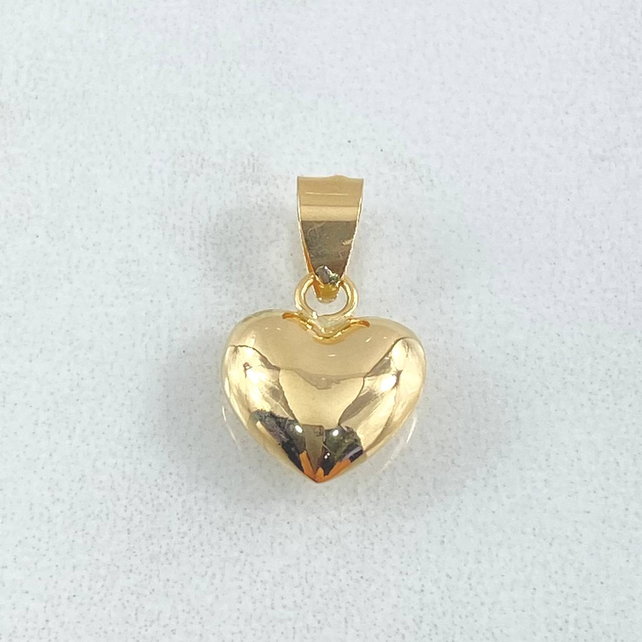 Dije Corazon 0.7gr / 1.8cm / Oro 18K