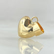 Dije Corazon 0.7gr / 1.8cm / Oro 18K