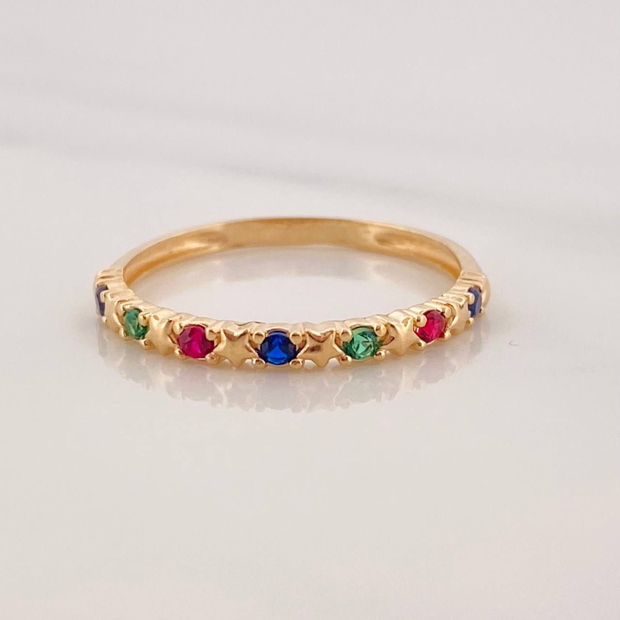 Anillo Churumbela 1.65g / T7 1/2 Oro Amarillo 18K