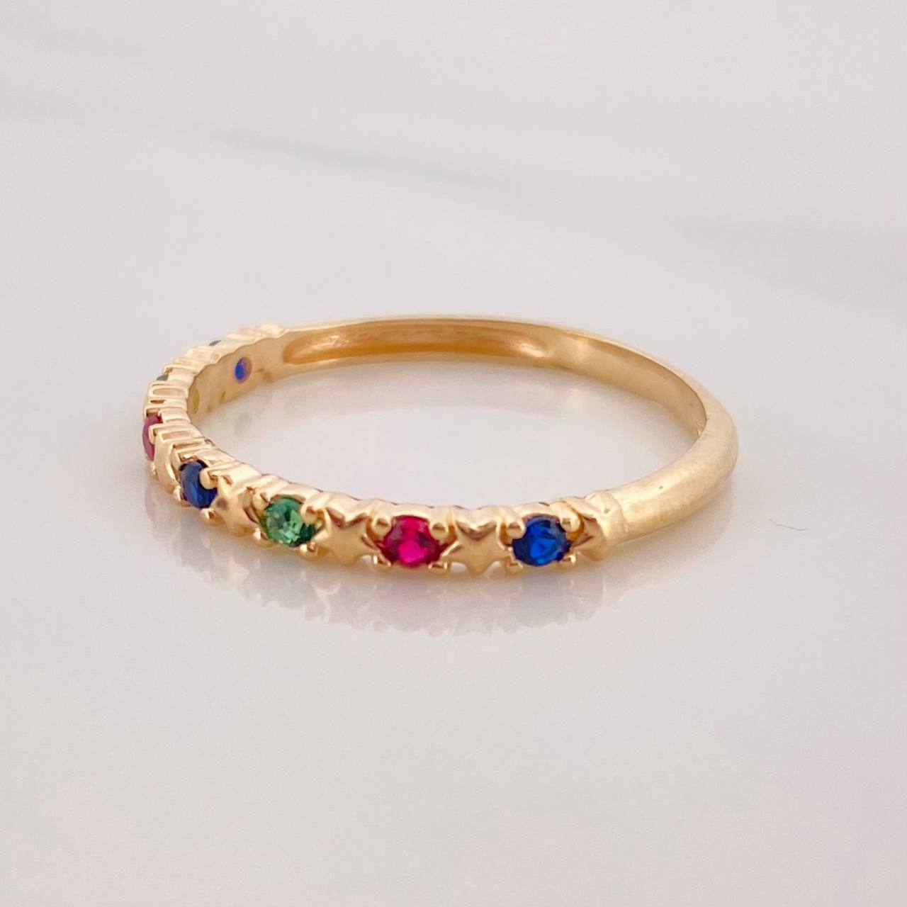 Anillo Churumbela 1.65g / T7 1/2 Oro Amarillo 18K
