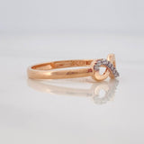 Anillo Infinito 1.8g / T7 Oro Rosa 18K