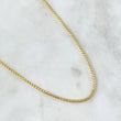 Cadena Veneciana 5.1gr / 60cm / 1.7mm Oro Amarillo +3 18K