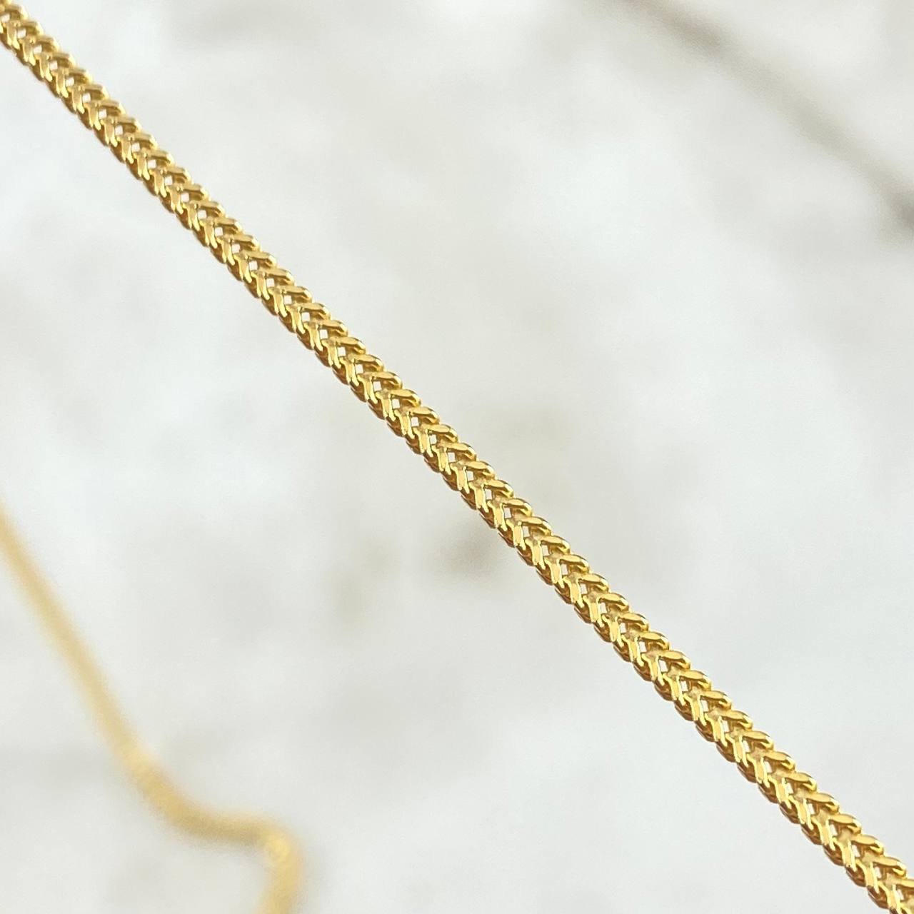 Cadena Franco 4.8gr / 65cm / 1.5mm Oro Amarillo +4 18K