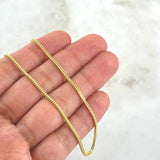 Cadena Franco 4.8gr / 65cm / 1.5mm Oro Amarillo +4 18K