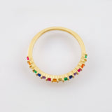 Anillo Churumbela 1.6gr / T5 3/4 / Oro Amarillo 18K