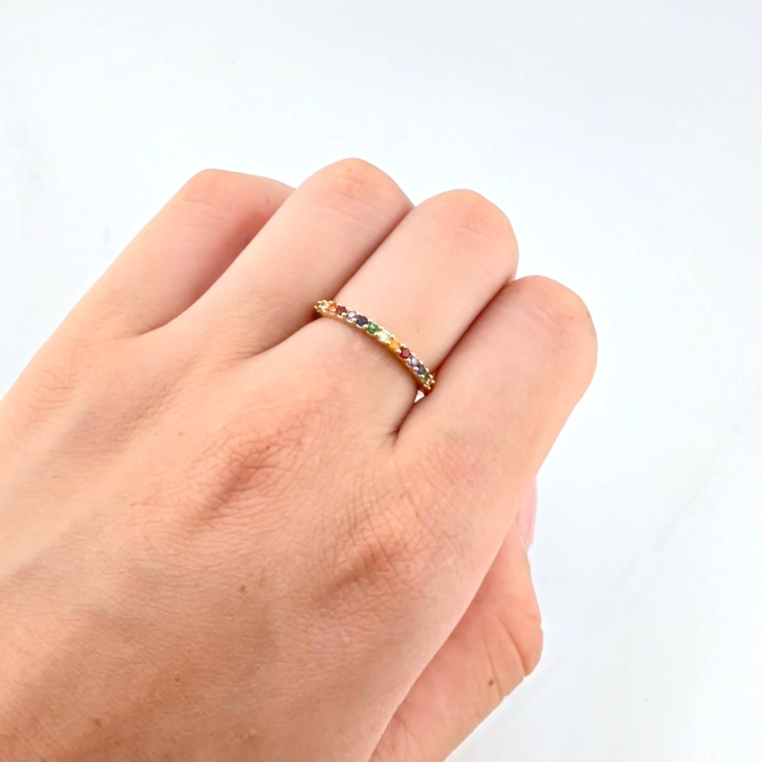 Anillo Churumbela 1.6gr / T5 3/4 / Oro Amarillo 18K