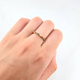 Anillo Churumbela 1.6gr / T5 3/4 / Oro Amarillo 18K