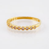 Anillo Churumbela Burbujas 1.6gr / T6 / Oro Amarillo 18K