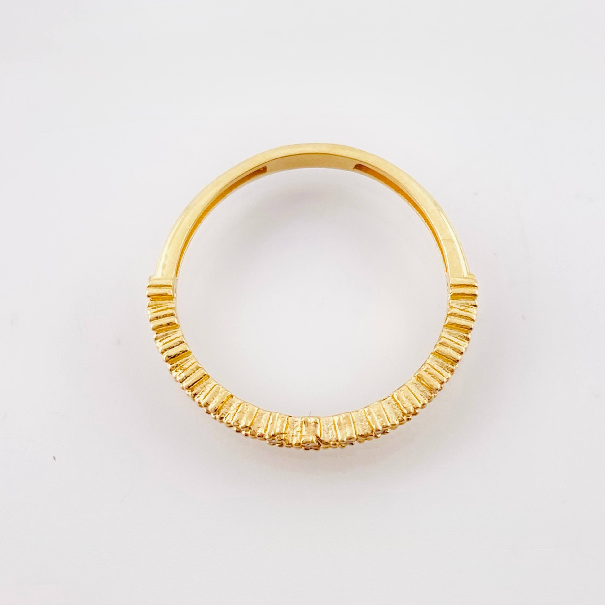 Anillo Churumbela Burbujas 1.6gr / T6 / Oro Amarillo 18K