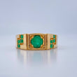 Anillo Sello Tetris 7.35gr / T10 / Oro Amarillo 18K &