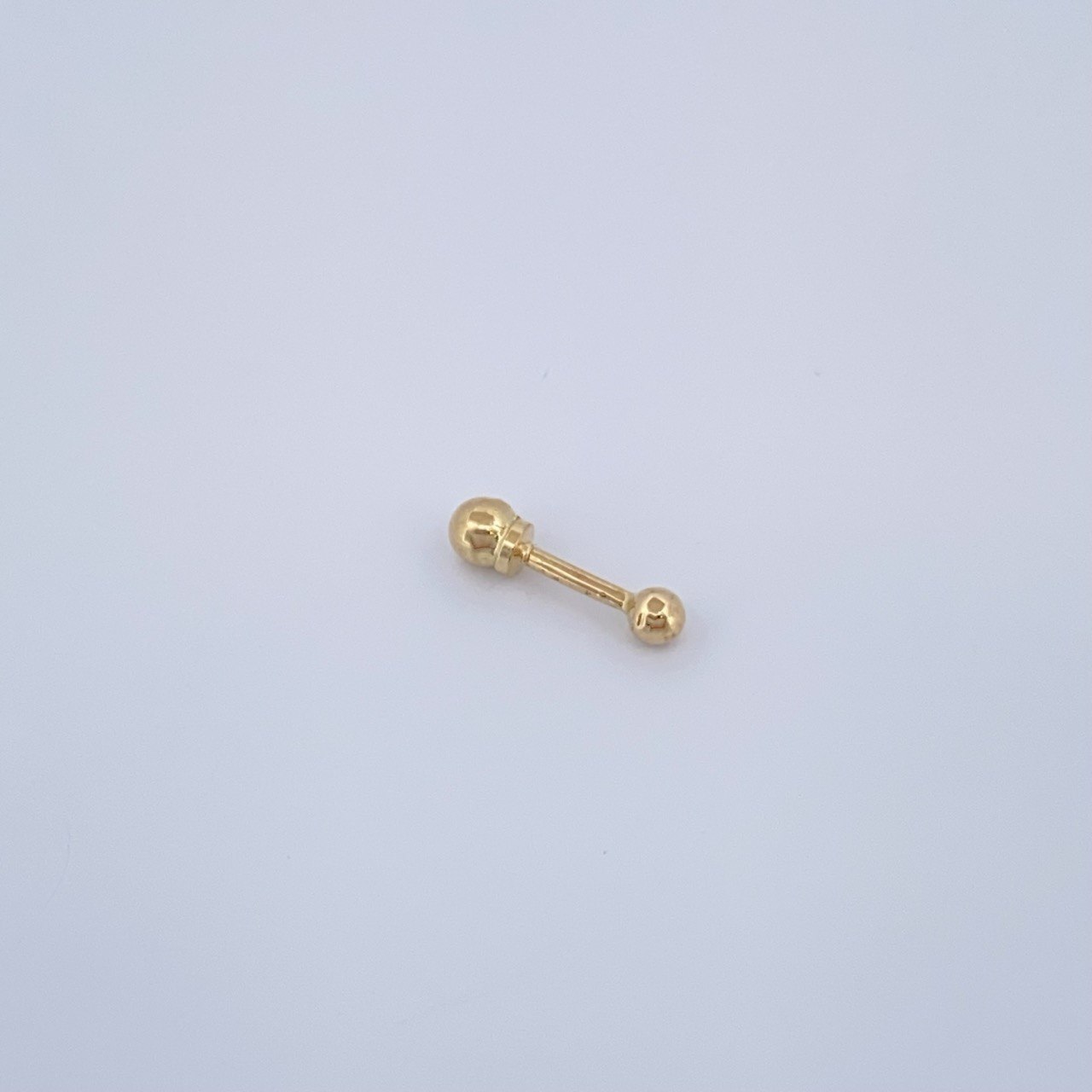 Piercing Bola 0.25gr / 1cm / Oro Amarillo 18K &