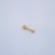 Piercing Bola 0.25gr / 1cm / Oro Amarillo 18K &