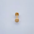 Piercing Circulo Plano 0.45gr / 1cm / Oro Amarillo 18K &