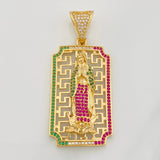 Dije Virgen de Guadalupe 11.15g / 5cm Oro Amarillo 18K