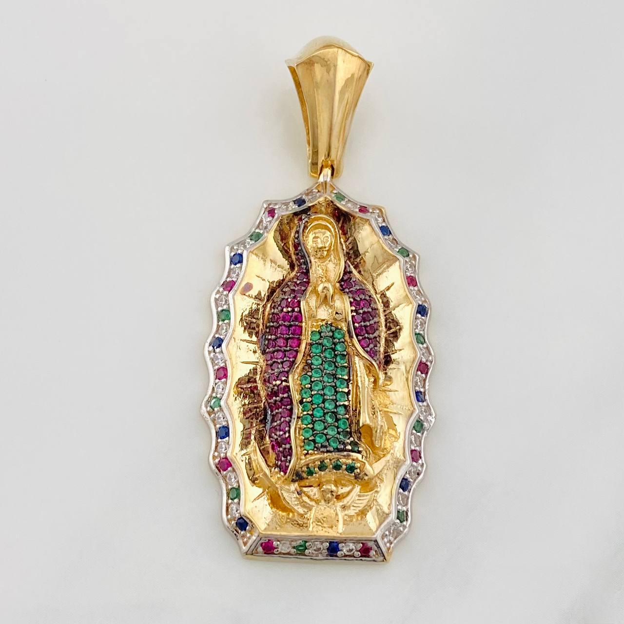 Dije Virgen de Guadalupe 15.65g / 5cm Tres Oros 18K