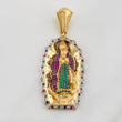 Dije Virgen de Guadalupe 15.65g / 5cm Tres Oros 18K