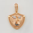 Dije San Miguel Arcángel 6g / 3.6cm Tres Oros 18K