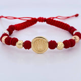 Pulsera Roja Corona RX 2.05gr / Oro 18K &