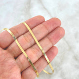 Cadena Espejo 4.1gr / 45cm / 2.2mm Oro Amarillo +3 18K *