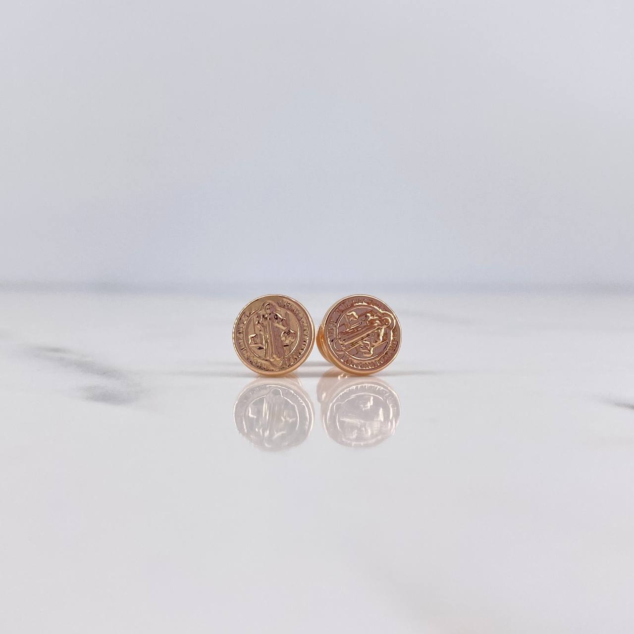 Topos San Benito 0.75gr / Troquelados Oro Rosa 18K #
