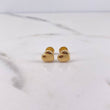 Topos Corazon 0.6gr / Troquelados Oro Amarillo 18K #