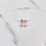Topos Bicel 0.55gr / Oro Rosa 18K $