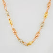 Cadena Rustica Burbuja 10g / 55cm / 3.4mm Tres Oros 18K