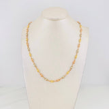 Cadena Rustica Burbuja 10g / 55cm / 3.4mm Tres Oros 18K