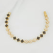 Pulso Flores 10.2g / 14cm / 6mm Oro Amarillo 18K