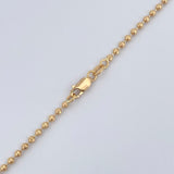 Cadena Militar 7.65gr / 53cm / +3 Oro 18K &