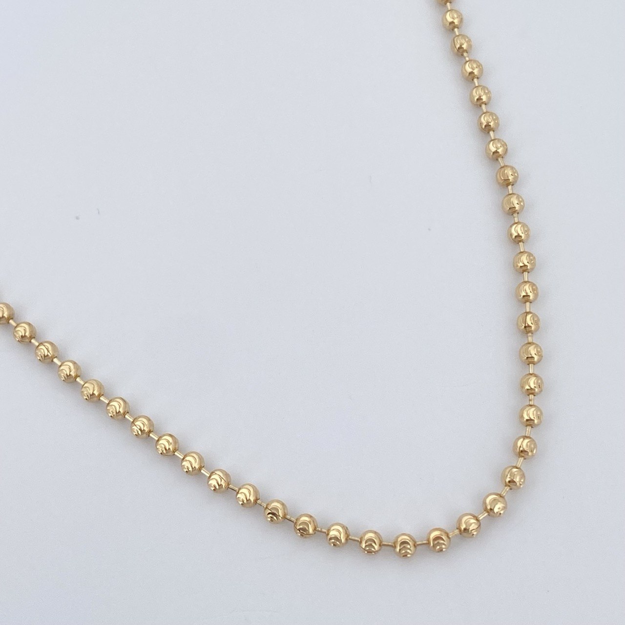 Cadena Militar 7.65gr / 53cm / +3 Oro 18K &