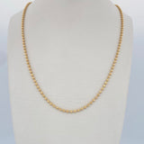 Cadena Militar 7.65gr / 53cm / +3 Oro 18K &